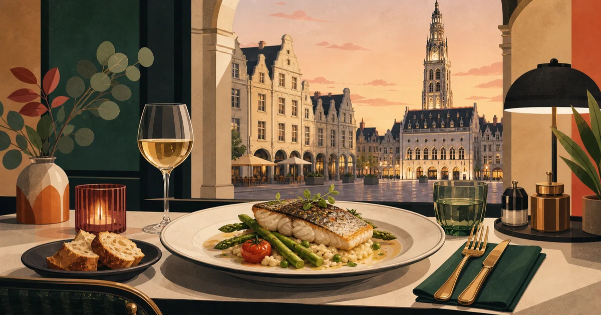 L’Entre Nous, restaurant on Grand’Place in Arras