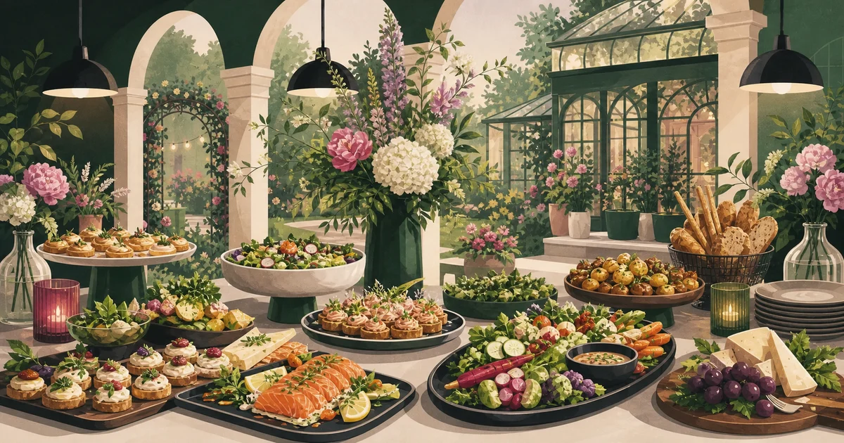 Le Pré Fleuri, caterer in Sainte-Catherine