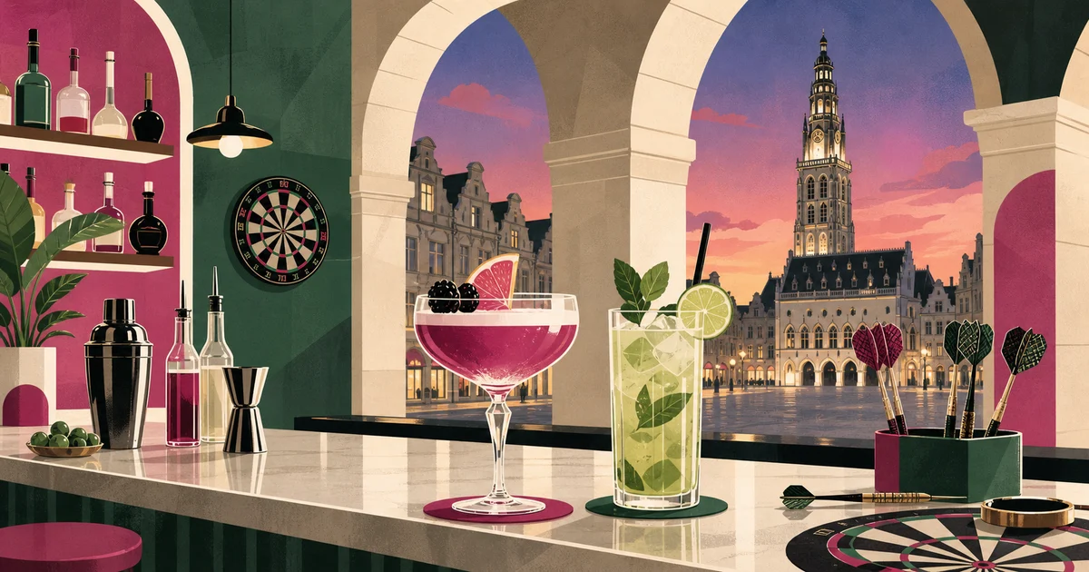 BatBar, bar à cocktails à Arras (Place des Héros)