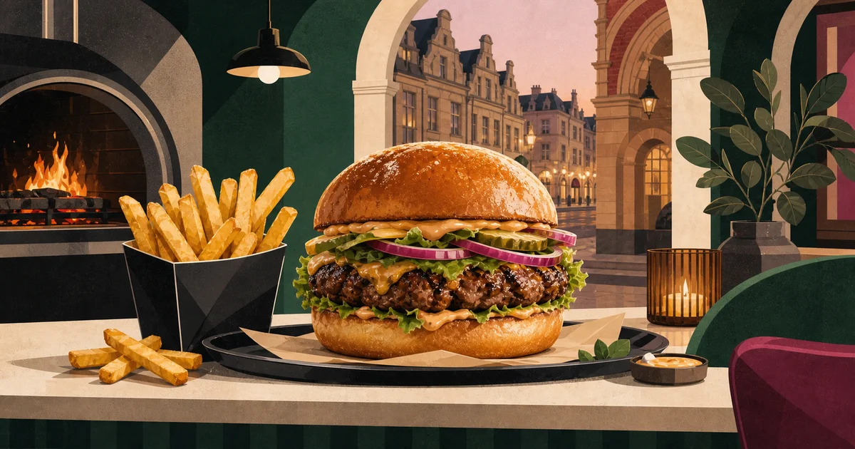 Burger Braise Arras, burgers maison rue Saint-Aubert