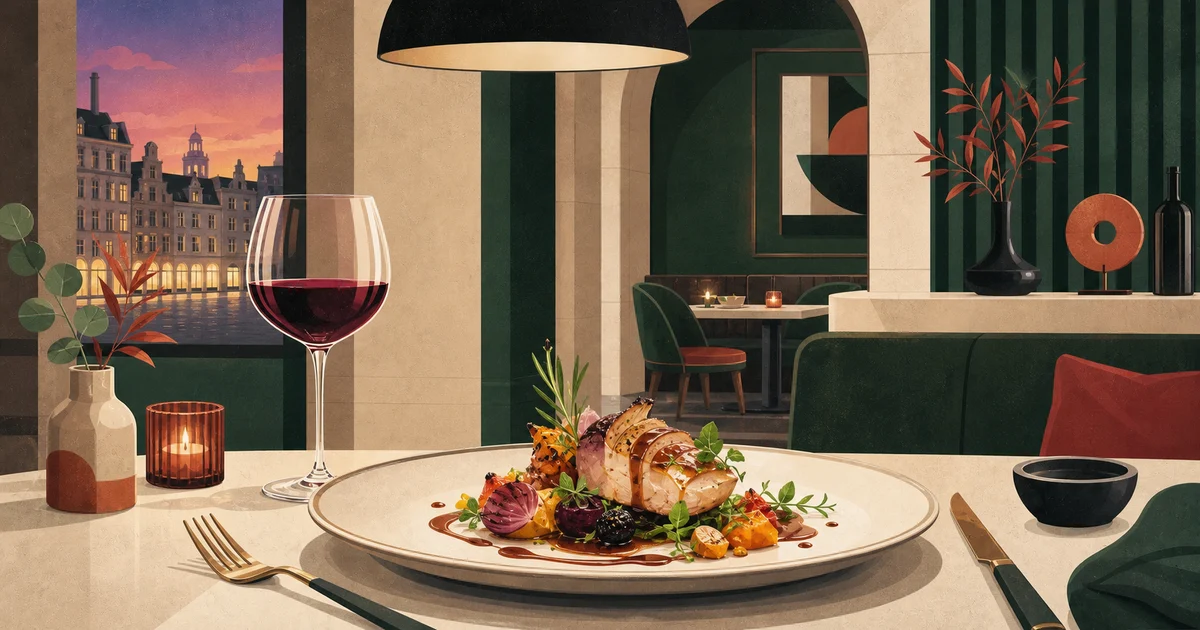 La Signature, restaurant gastronomique à Arras
