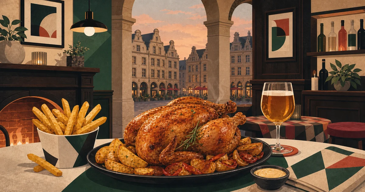 Poulet d’Enfer Arras, rôtisserie et estaminet